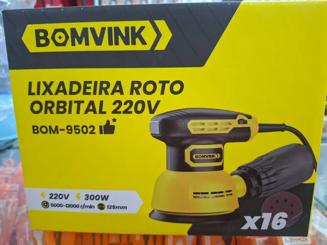 Lixadeira Roto Orbital 220v BOM-9502