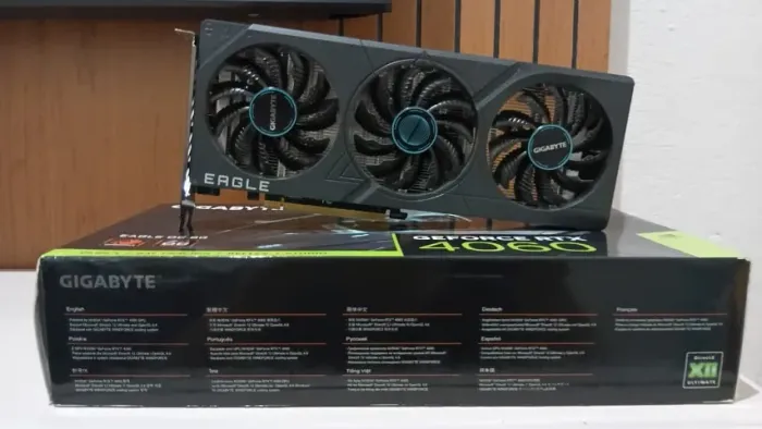Placa de vídeo RTX 4060 8GB EAGLE OC