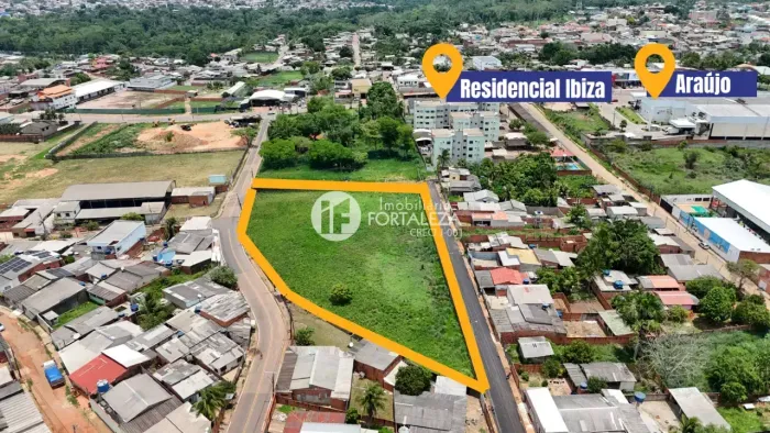 Imóvel para venda tem 591384 metros quadrados em Wanderley Dantas - Rio Branco - AC