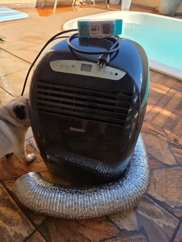 Ar condicionado 110v 10.000 btus gelando demais portátil