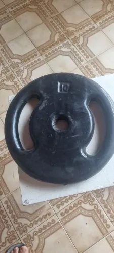 Anilha 10kg emborrachada
