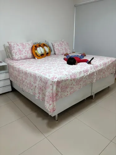 Cama King (Colchão e Base)