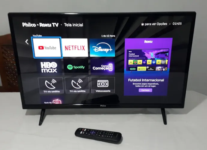VENDO TV SMART PHILCO ROKU 32' COMPLETA 