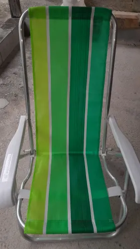 Cadeira e guarda sol de praia