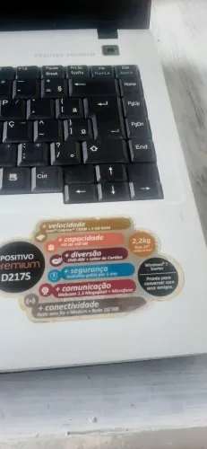 Notbook positivo D217s..R$200