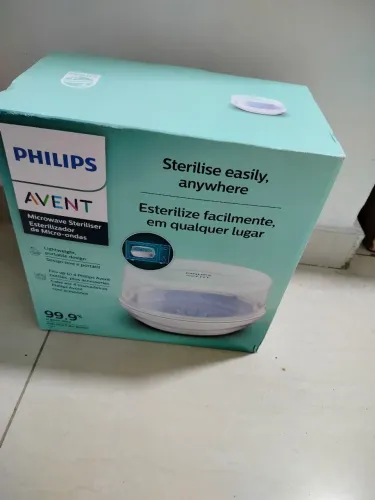 Esterilizador de Micro-ondas Philips Avent - NOVO / NUNCA USADO / NA CAIXA