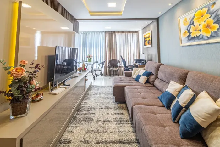 Apartamento para venda possui 91 metros quadrados com 3 quartos