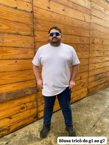 camisas tricô plus sizes do g1 ao g6