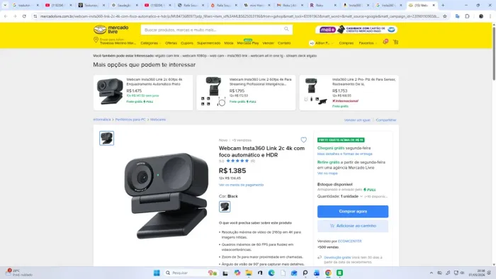 Webcam INSTA360