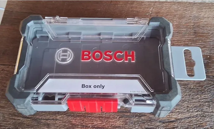 BOSCH-Caixa Plástica Modular vazia "Pick and Click" - 16x11cm.