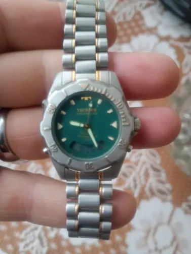elógio Technos Skydiver 150m Original - Clássico Colecionável
