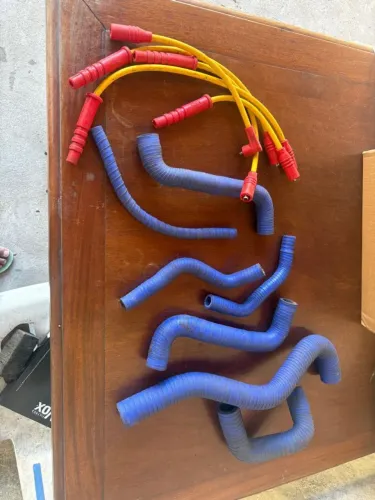 Mangueira silicone gol quadrado cabo de bela esportivo
