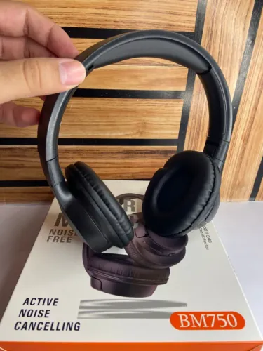 Fone de ouvidoHeadphone sem Fio Bluetooth BM750 Altomex an5