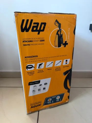 WAP Lavadora de Alta Pressão ATACAMA SMART 2200, 330L/h, 1500psi 1400W 127V