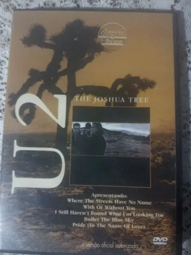DVD do U2 the Joshua tree