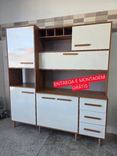 Armário de cozinha gigante direto da fábrica