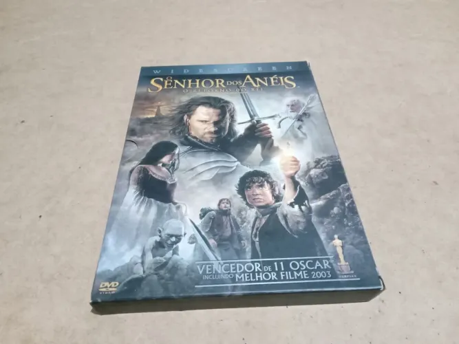 Box dvd duplo o senhor dos aneis o retorno do rei