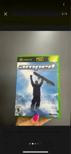 Amped: Freestyle Snowboarding para Xbox Classic Original