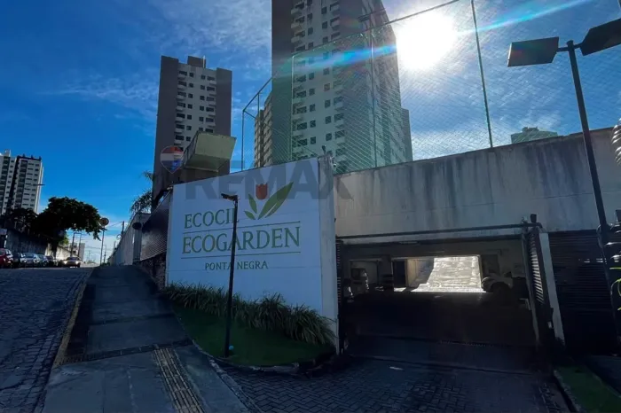 Apartamento Mobiliado | 2 Quartos | 15º Andar | EcoGarden | Ponta Negra