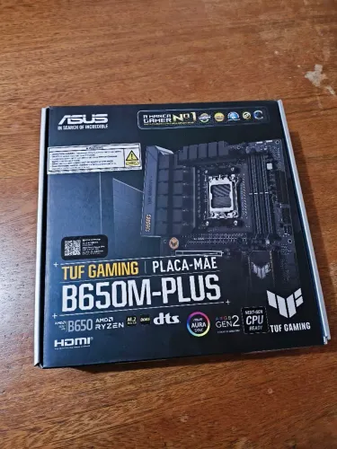 Placa mãe Asus tuf b650m plus nova