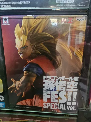 Figure original Son goku ssj3 especial linha fes