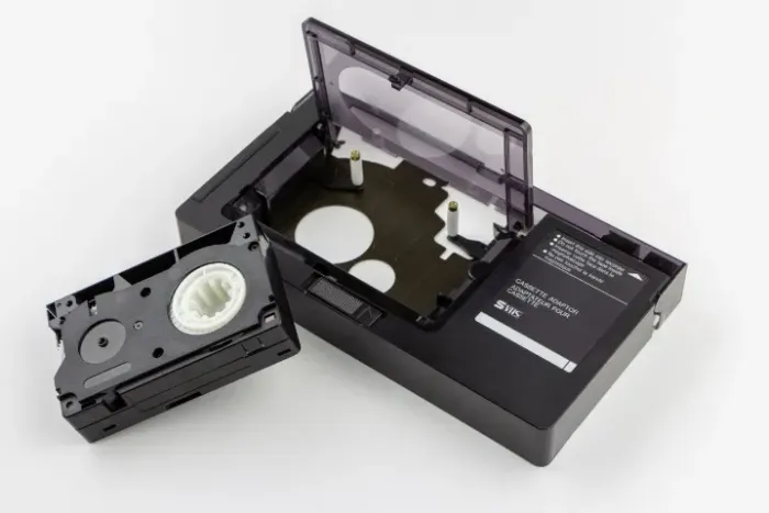 adaptador de fitas vhs-c motorizado jvc original