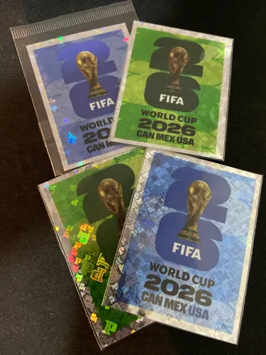 Figurinhas da Copa - Taças Especiais FWC 7 e 8