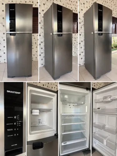 Geladeira Brastemp Frost Free Inox - Excelente Estado