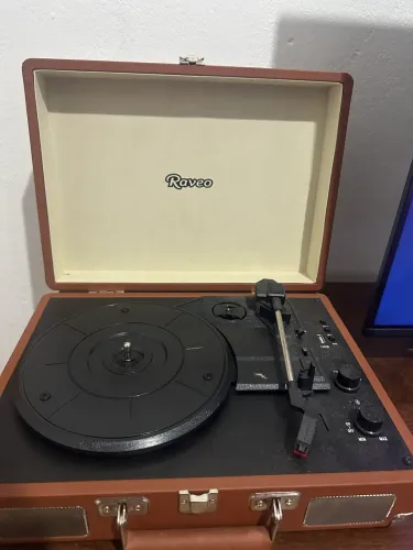 Toca-Discos Raveo Sonetto Chrome Marrom