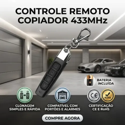 Controle portão programável