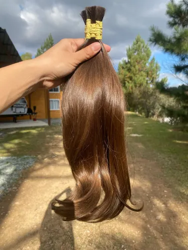 Cabelo Loiro Mel Natural 42cm 