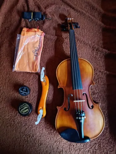 Violino Antoni Marsalhe Hv 320 Novo com Espalheira e 2 Breu