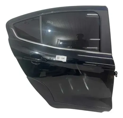 Porta Traseira Direita Fiat Fastback 2020 2023 Pelada Traseira Direito Preto