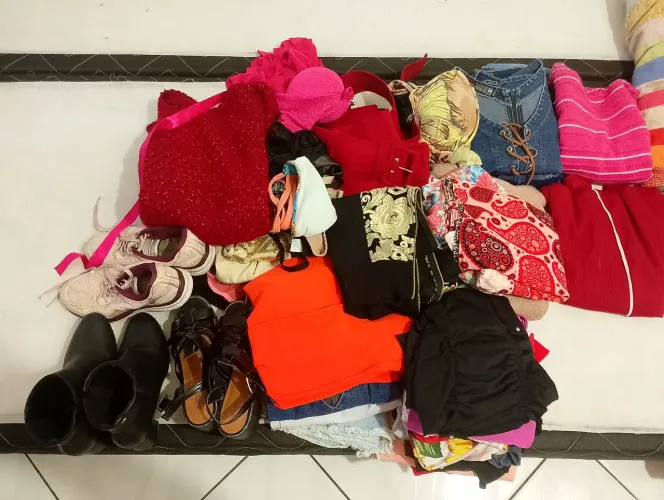 Lote de roupas