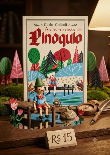 Livro usado: Carlos collodi. As aventuras de Pinóquio 