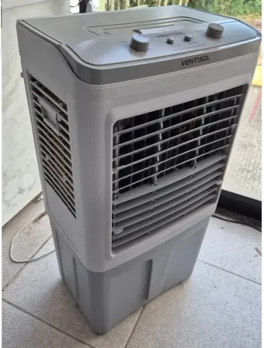 Ventisol Climatizador CLIN60 PRO-02 BR/CZ 60 l 150W 220V NAC, Modelo: 14205, Cor: cinza