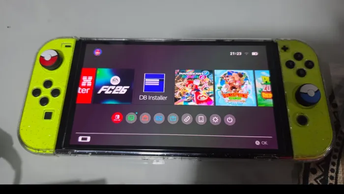 Nintendo switch oled DESBLOQUEADO 512gb