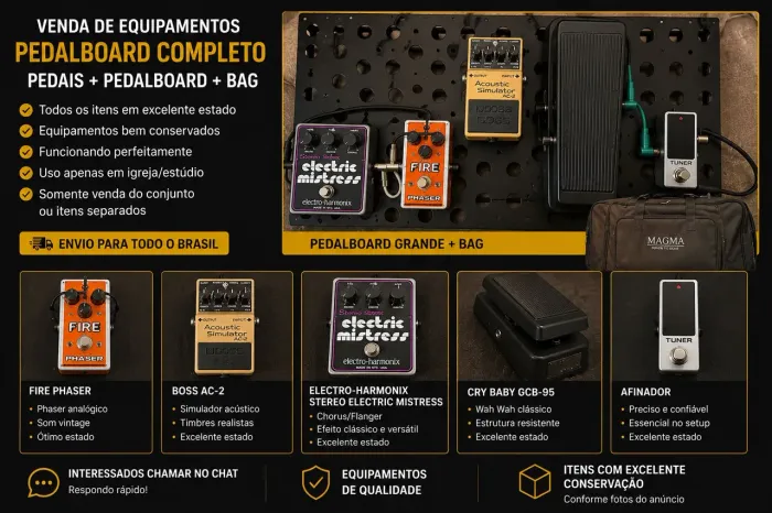 PEDAIS GUITARRA ?