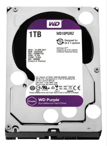 HD 1 TB WD PURPLE