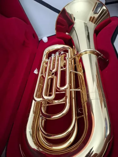 Tuba 4/4 Sib (instrumento novo sem uso)