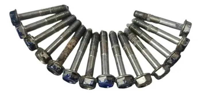 Kit Parafuso Tampa Carter Hrv 1.8 Flex 2016 - 2020 Prateado