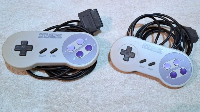 Par de Controles Original Super Nintendo