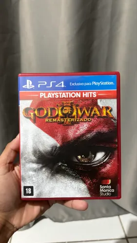 God of War III Remasterizado PS4 Mídia Física Original
