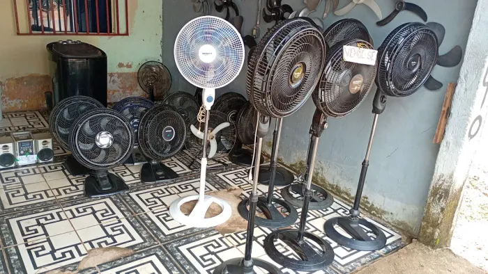 Concerto e venda de ventiladores 