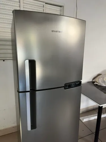 Geladeira Brastemp Inox 220v FROST FREE PEGO TROCA ENTREGO
