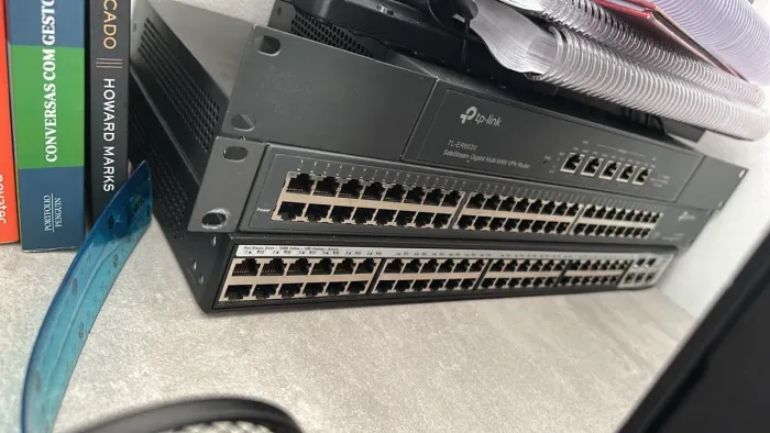 Kit networking profissional TPlink + 3com