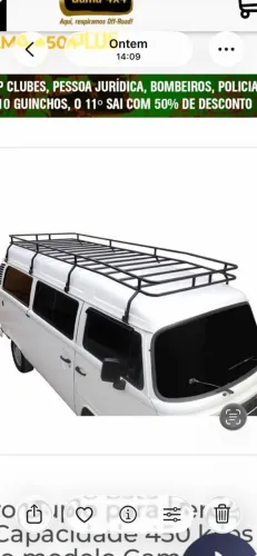Bagageiro de kombi