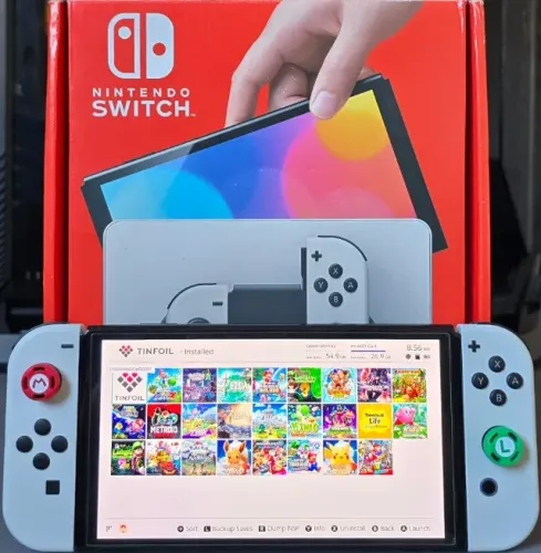 Nintendo Switch OLED- desbloqueado