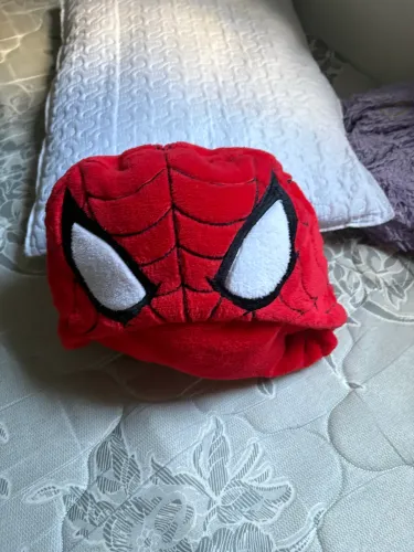 Cobertor manta homem aranha 