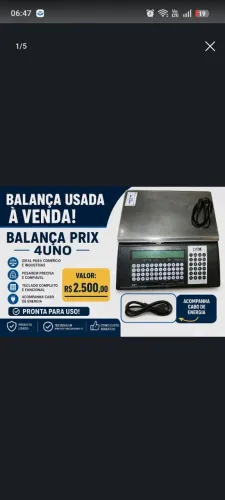 Balança 4 uno 15kg